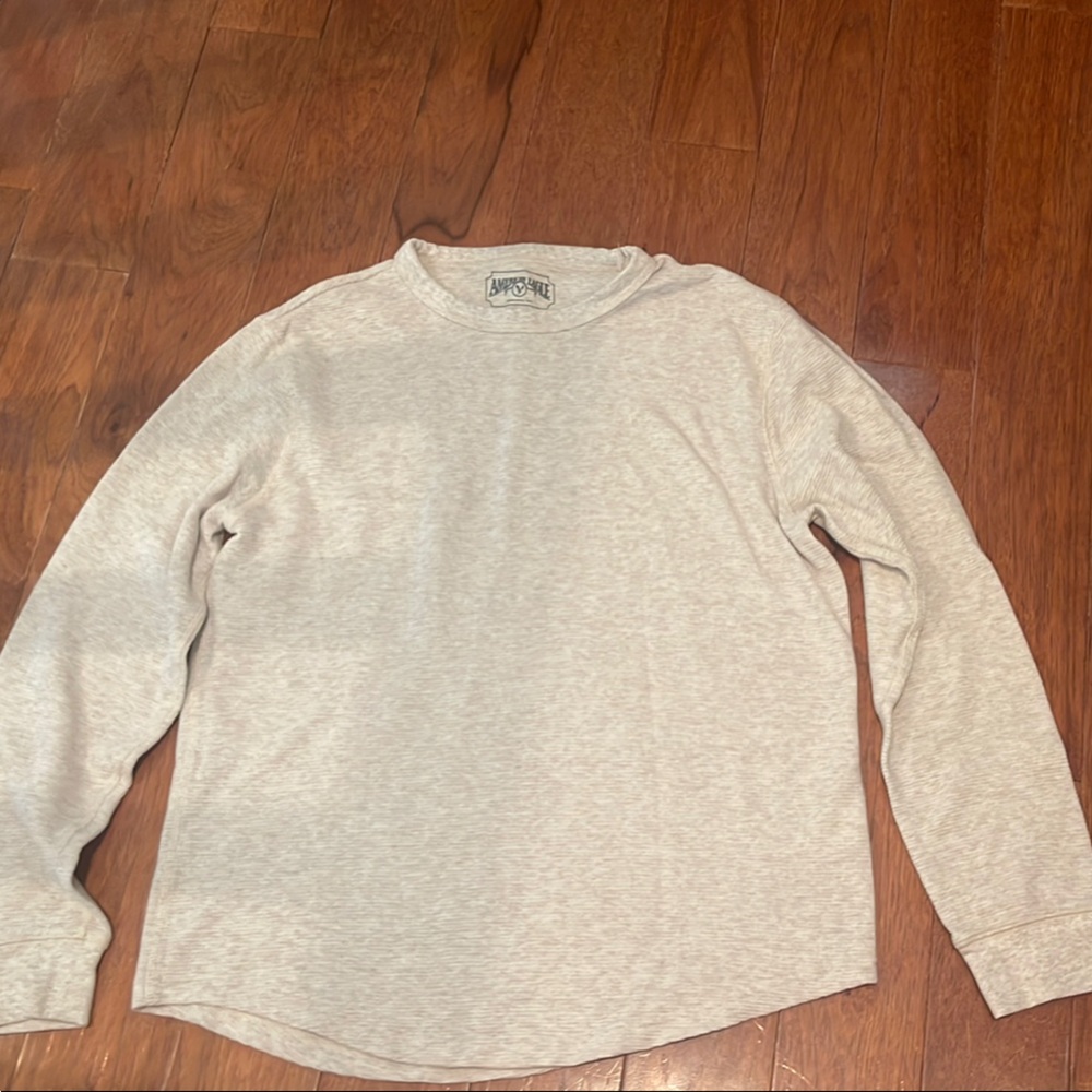 American Eagle Outfitters Oatmeal Henley